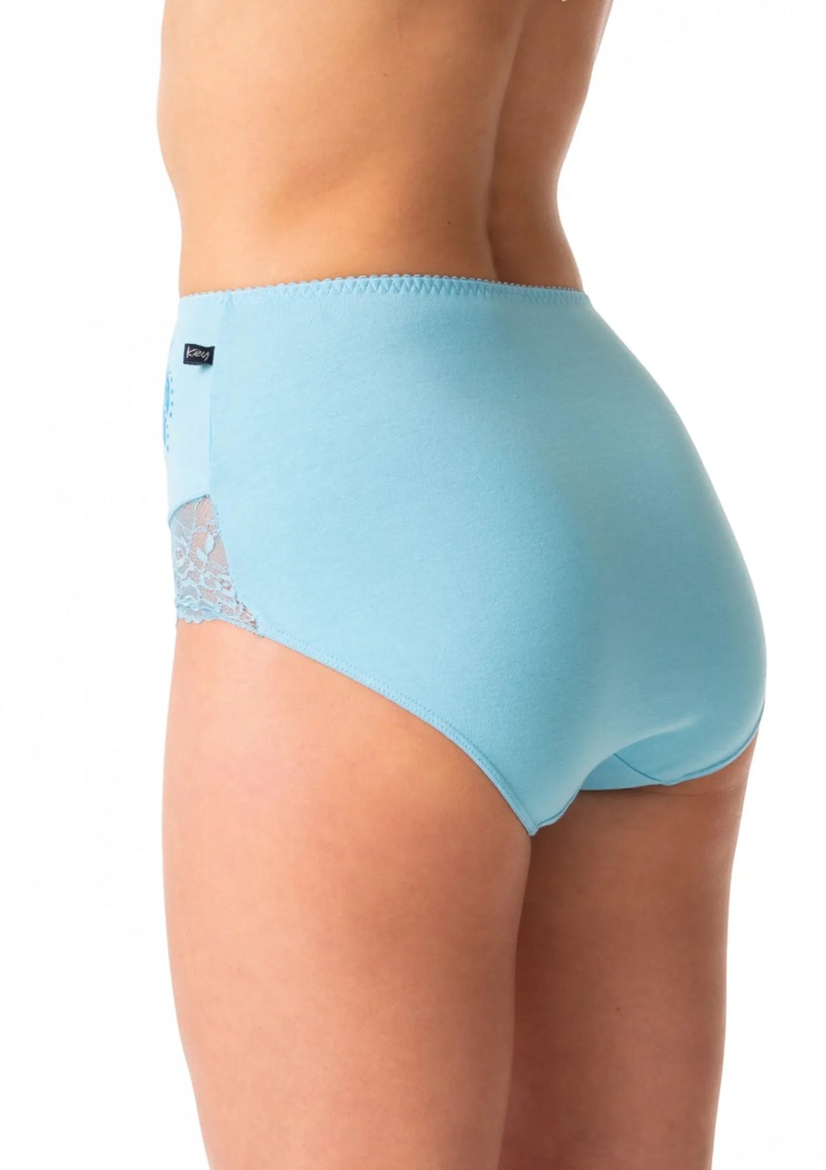 Key LPF 783 figi maxi bikini z koronkowymi nogawkami, 2 pack