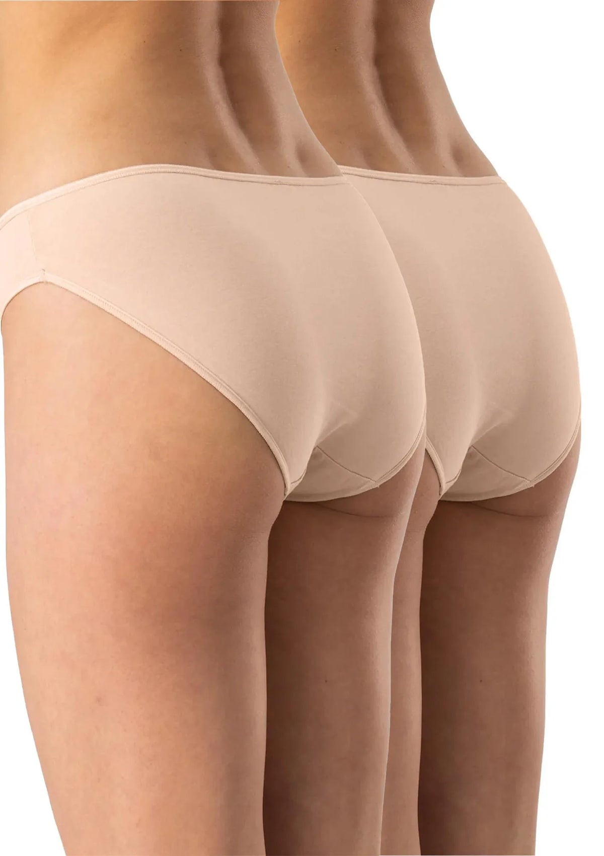 Key LPR 185 figi mini bikini z niskim stanem, 2 szt. beżowe