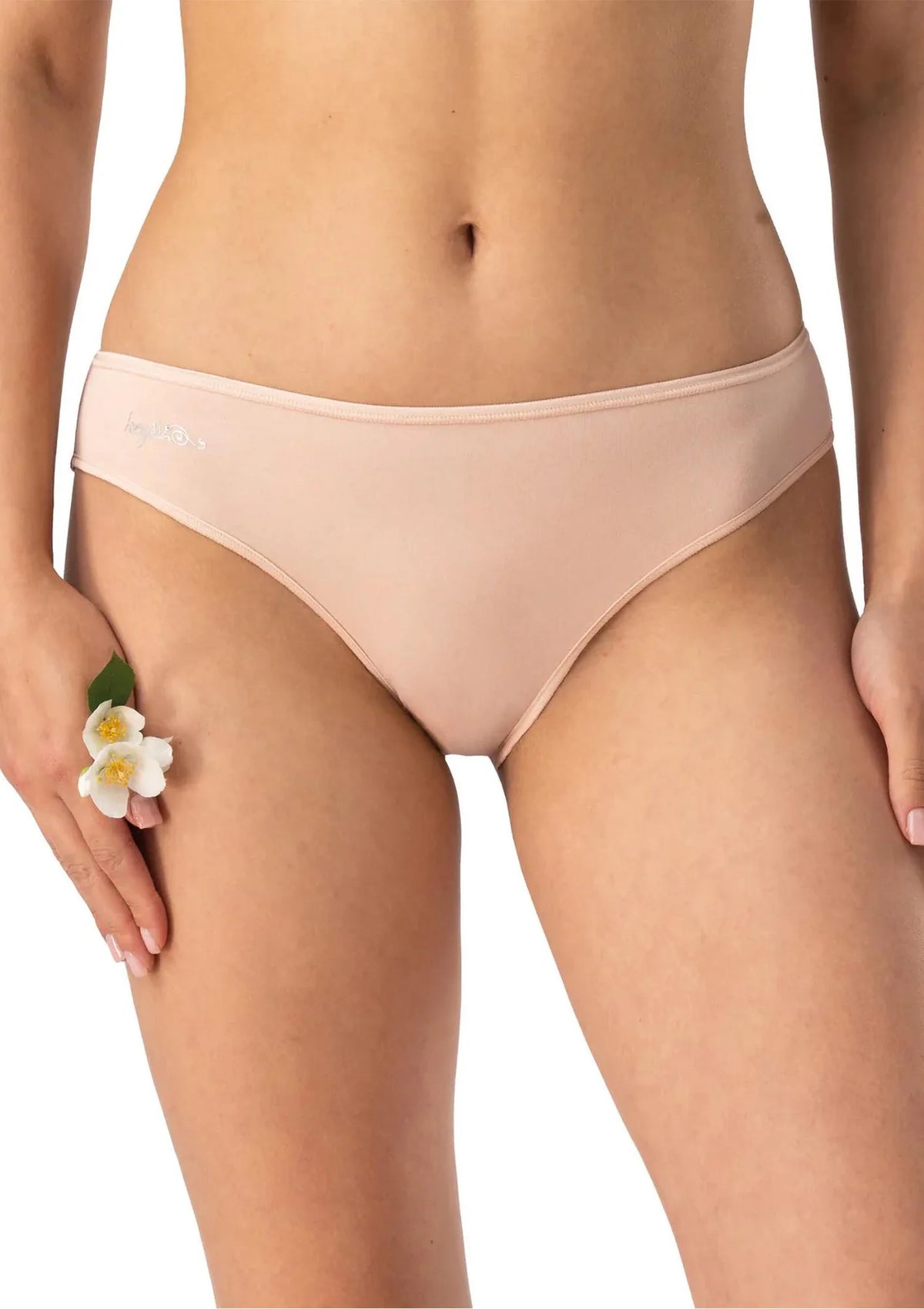 Key LPR 185 figi mini bikini z niskim stanem, 2 szt. beżowe