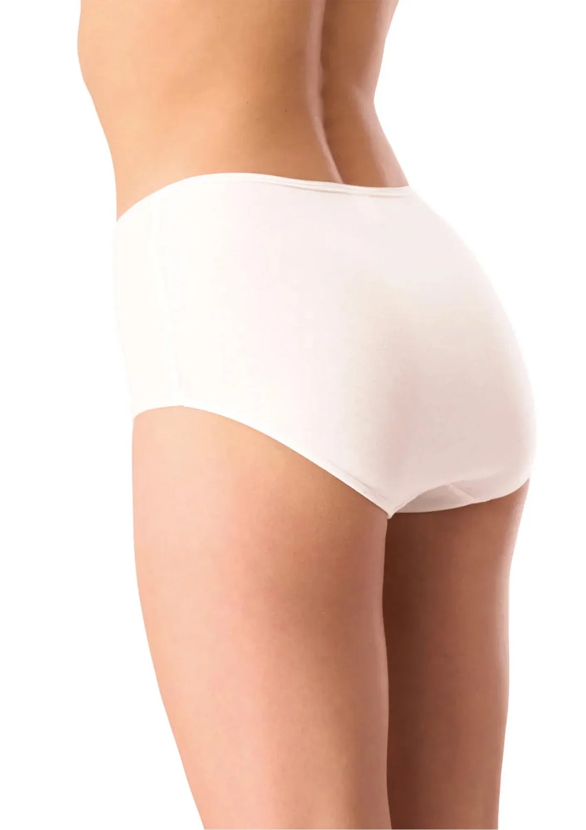 Key LPF 185 figi maxi bikini z wysokim stanem, 2 szt. białe