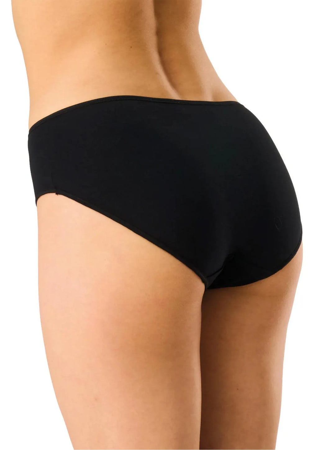 Key LPC 185 figi midi bikini gładkie, 2 szt. czarne