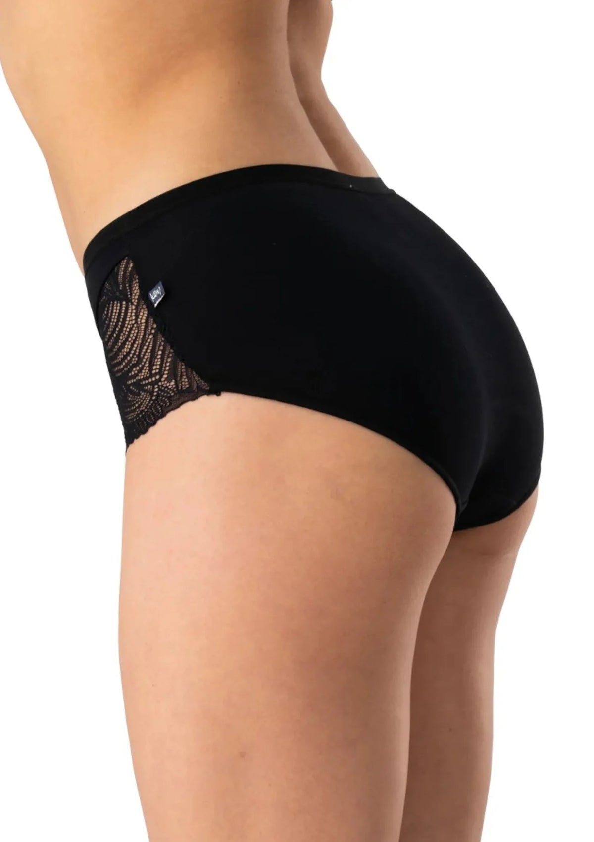 Key LPC 112 figi bawełniane midi bikini z koronką, 2 szt.