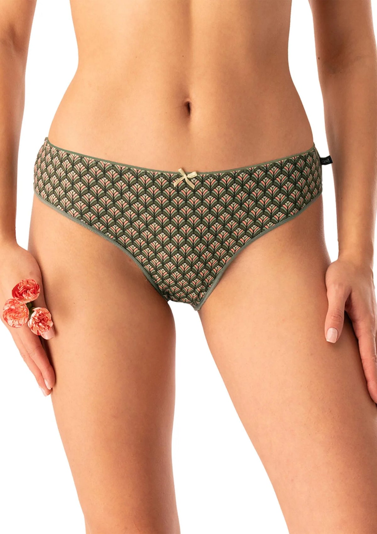 Key LPR 737 figi mini bikini w odcieniach zieleni, 2-pak
