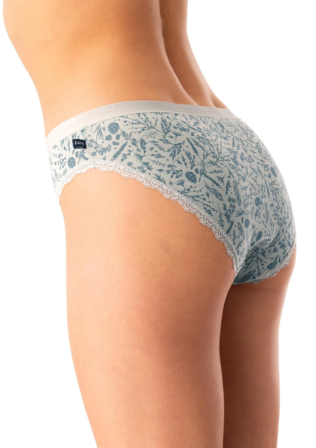 Key LPR 830 wzorzyste figi mini bikini, bawełna, 2 pary