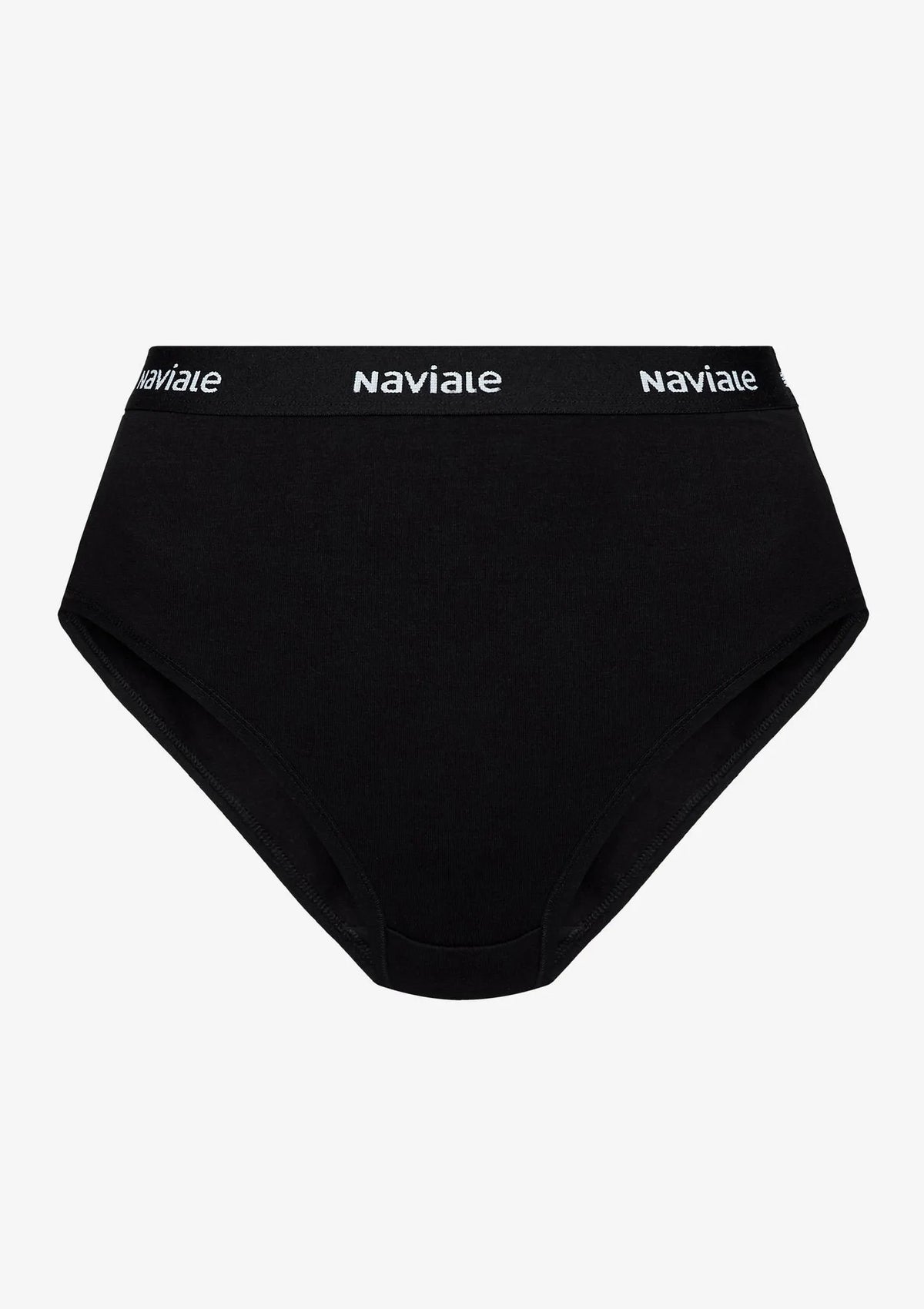 New York LU123-03 Naviale: figi damskie bawełniane czarne