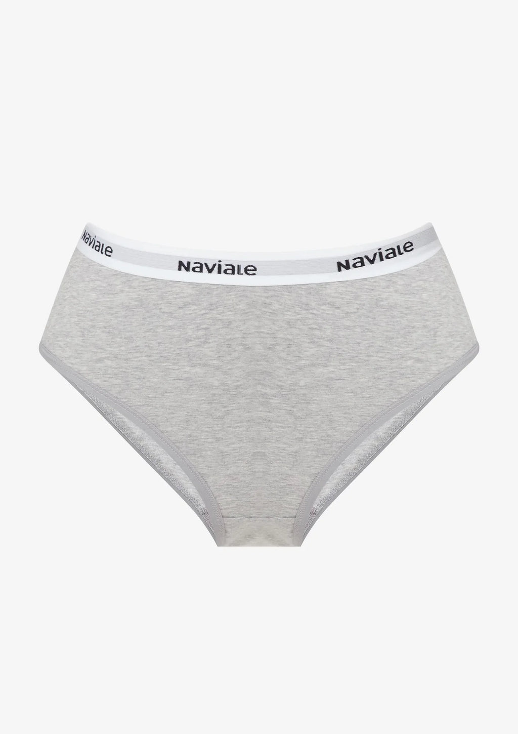 New York LU123-03 Naviale: figi damskie bawełniane szare