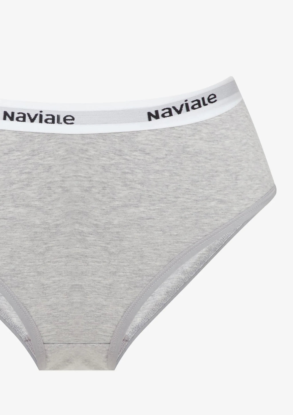 New York LU123-03 Naviale: figi damskie bawełniane szare