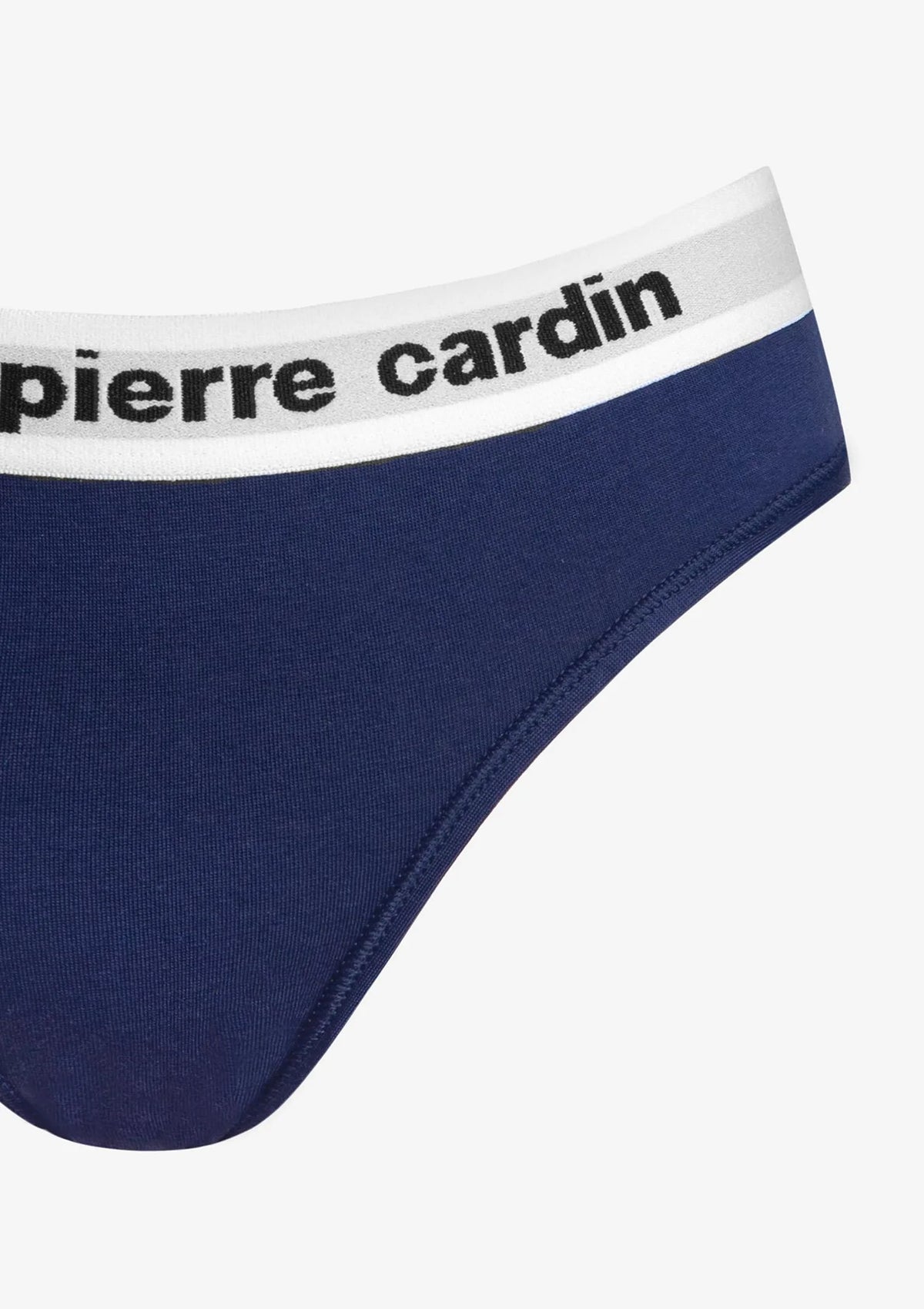 Figi granatowe sportowe Pierre Cardin Pinolo, bawełna z elastanem