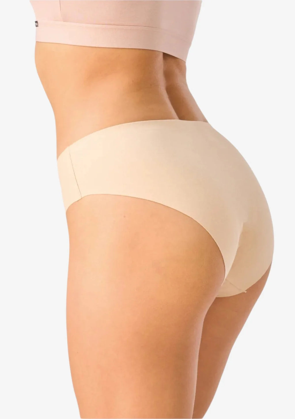 Key LPC 012 bezszwowe figi midi bikini z podwójnym pasem