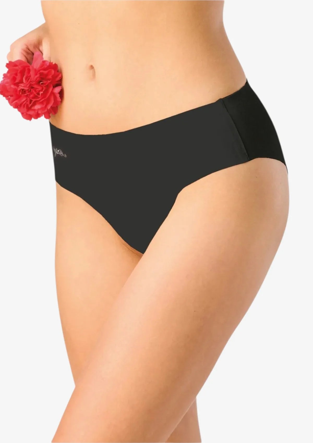 Key LPC 012 bezszwowe figi midi bikini z podwójnym pasem