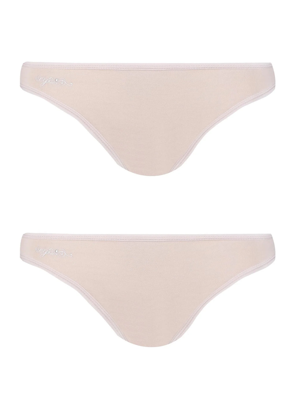 Figi damskie bikini Key LPR 010 – bawełniane, 2 pary