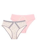 Figi bikini LPN 641 niski krój, 2 szt.