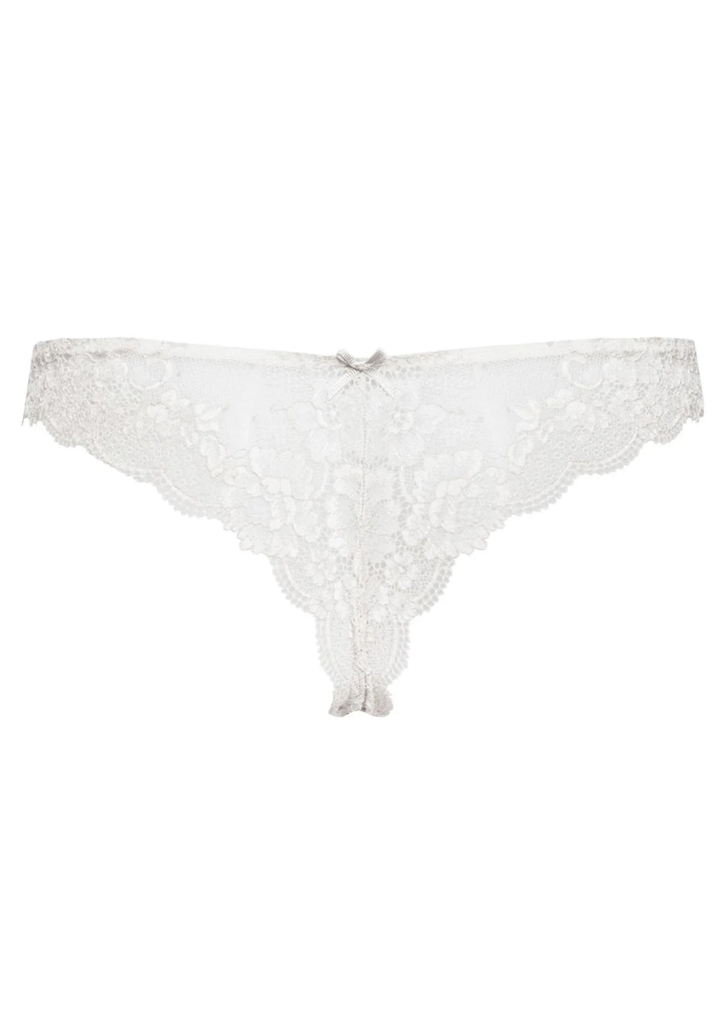 Figi damskie Wonder Lace White 2457 Sielei – brazyliany