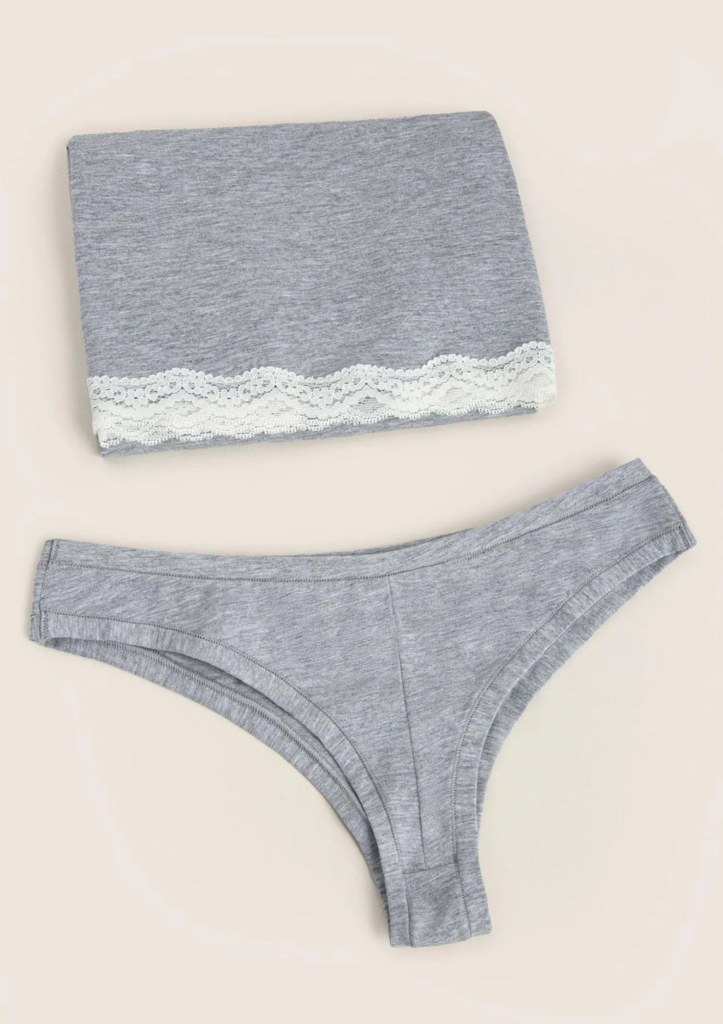 Figi damskie Cotton 1447 Sielei naturalnej – brazyliany z bawełny