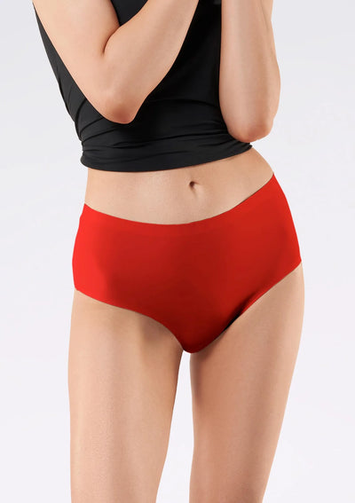 Simple Brasil Maxi Julimex – figi damskie czerwone brazyliany