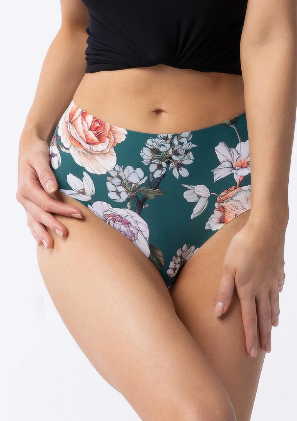 Julimex Tea Rose Simple Brasil Maxi brazyliany w kwiaty