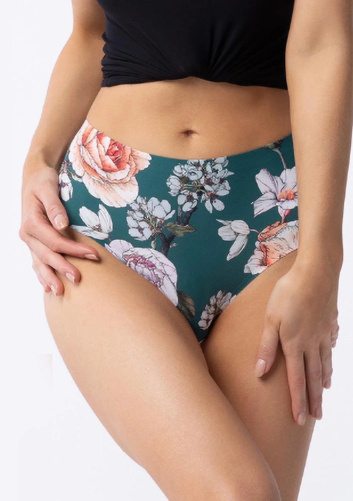 Julimex Tea Rose Simple Brasil Maxi brazyliany w kwiaty