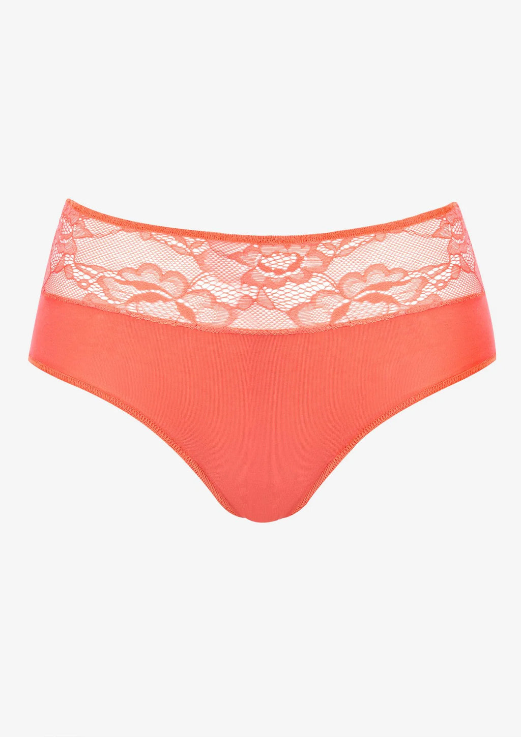 Pierre Cardin 365 figi koralowe klasyczne z koronkowym tyłem