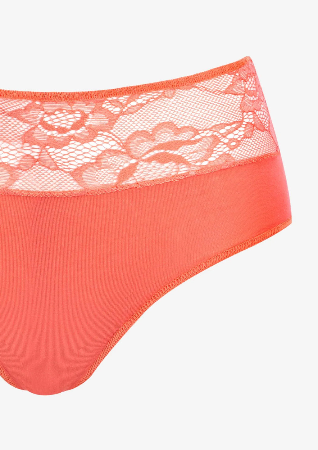 Pierre Cardin 365 figi koralowe klasyczne z koronkowym tyłem