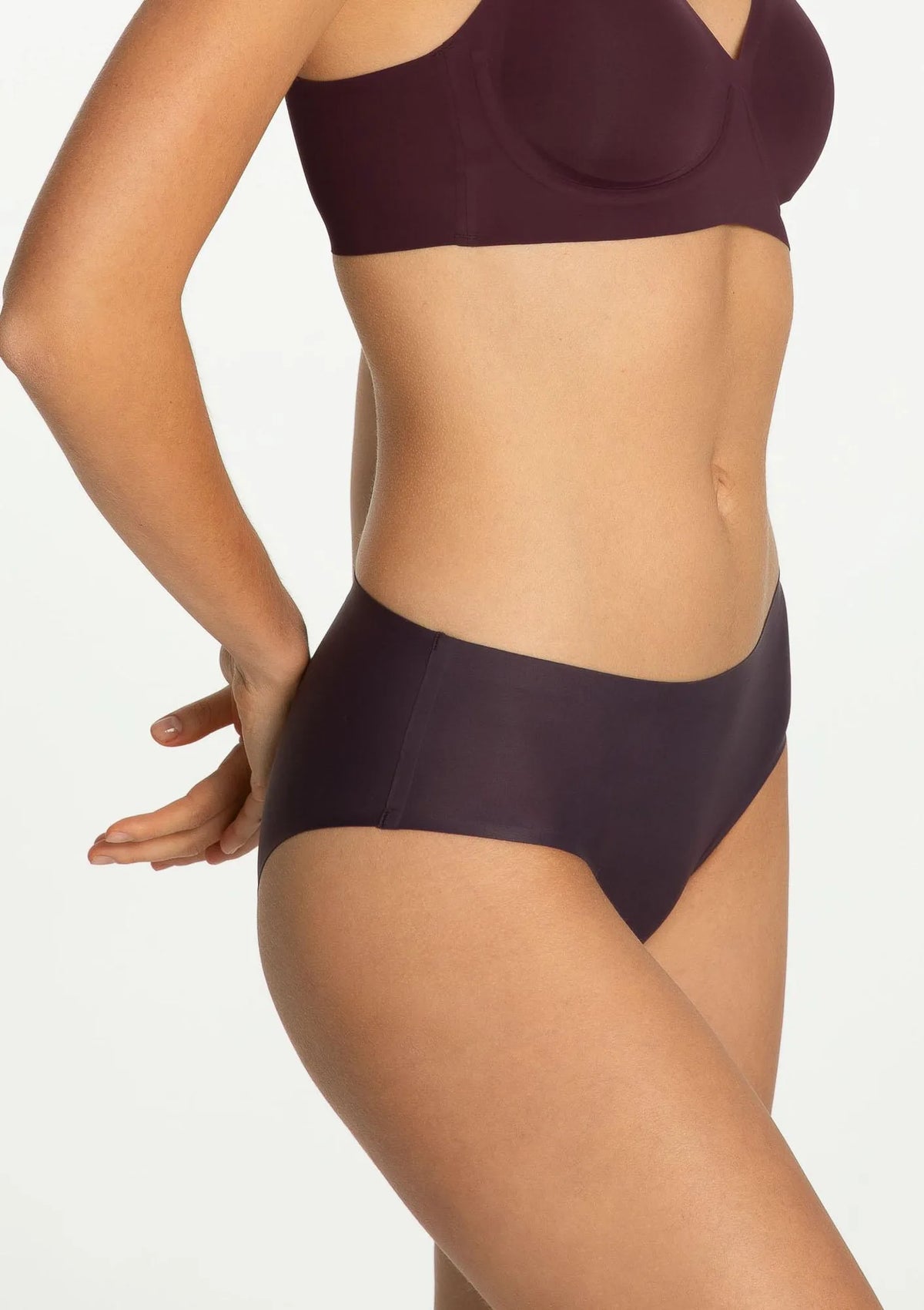 Julimex Simple Classic figi bezszwowe Dark Plum