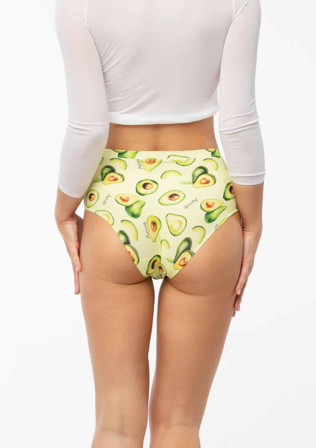 Julimex Avocado Simple Maxi figi z wysokim stanem bez szwów