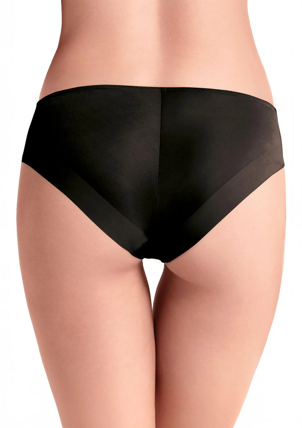 Lormar One Ultrashine figi midi czarne bezszwowe z mikrofibry