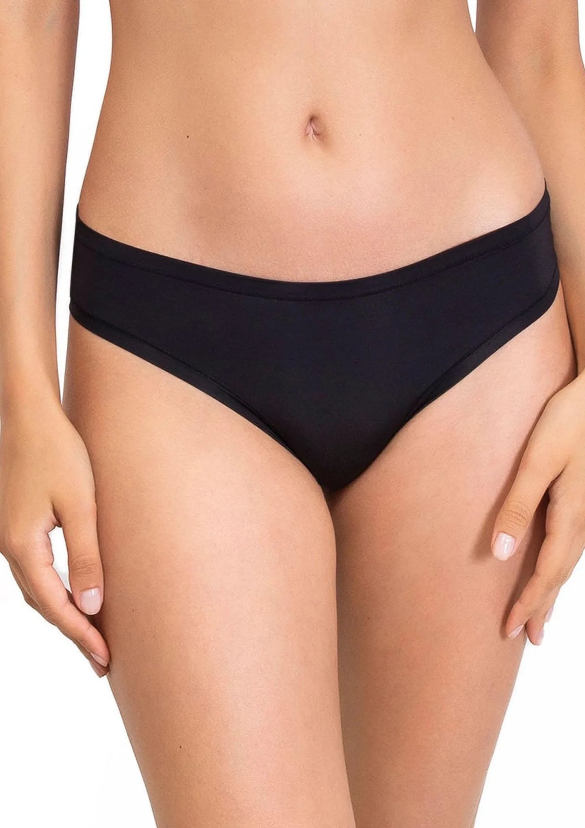 Figi damskie 1555 Fantastic Sielei – klasyczne z miękkiej gładkiej