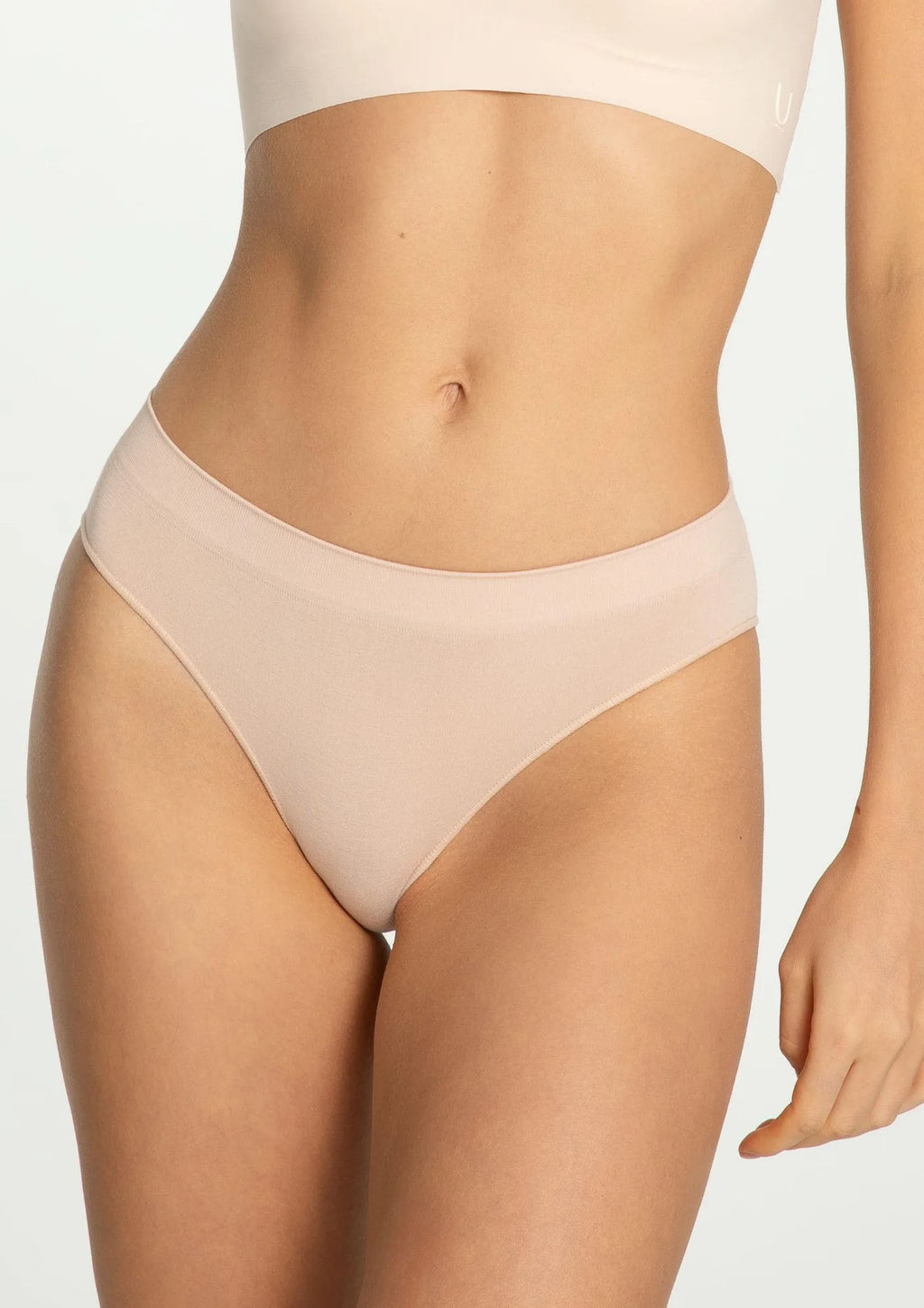 Julimex Bamboo Classic figi damskie beż z włókna bambusowego