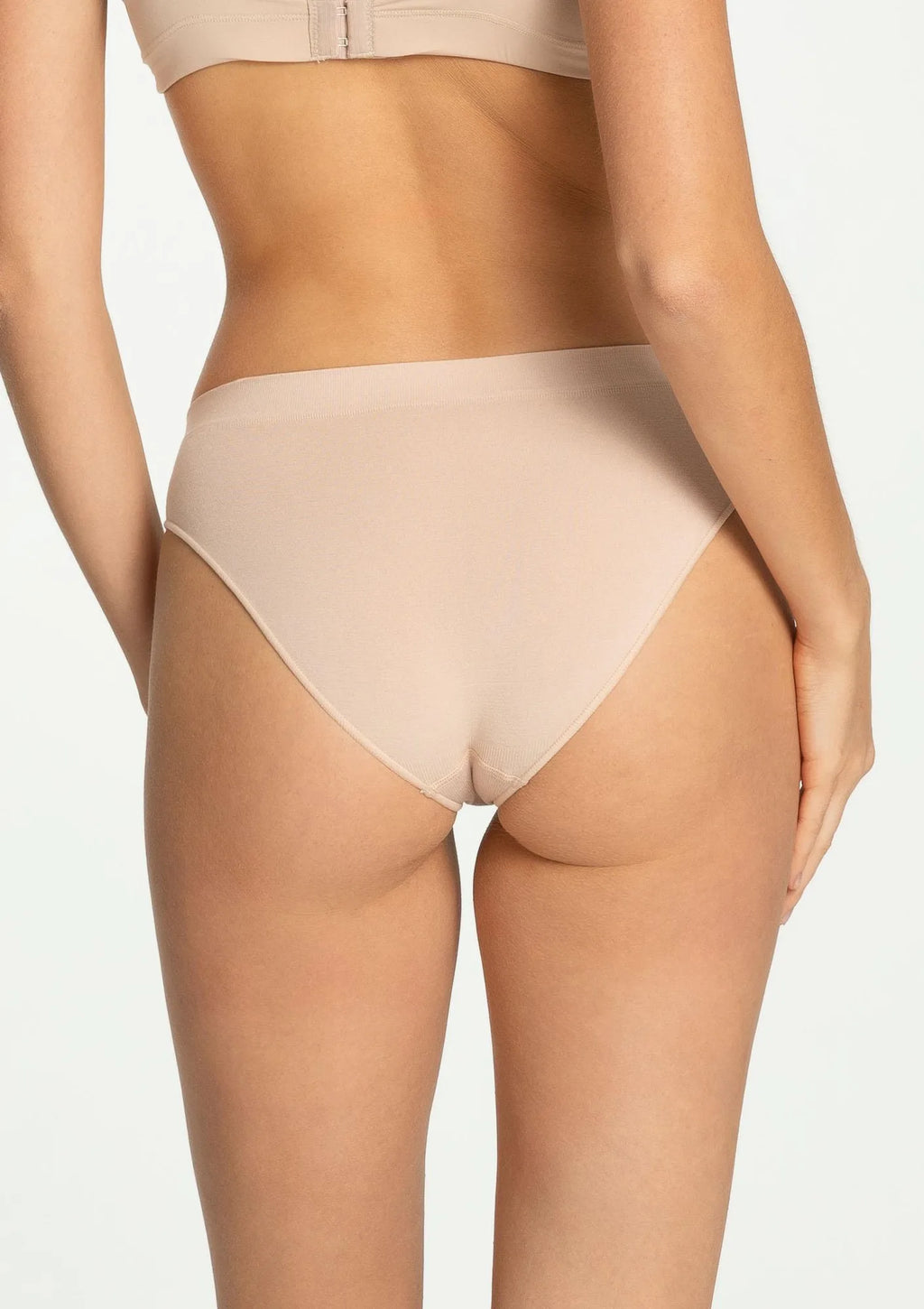 Julimex Bamboo Classic figi damskie beż z włókna bambusowego