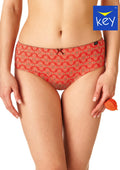 Key LPC 938 figi midi bikini z koronkowym tyłem 2 pack