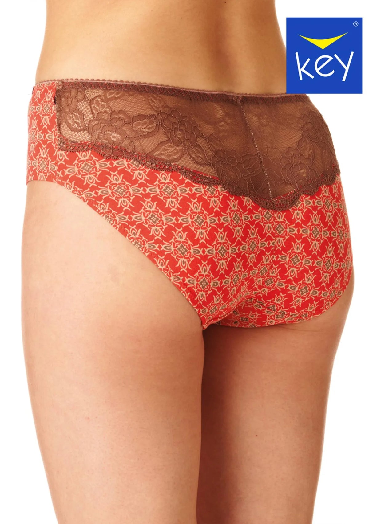 Key LPC 938 figi midi bikini z koronkowym tyłem 2 pack