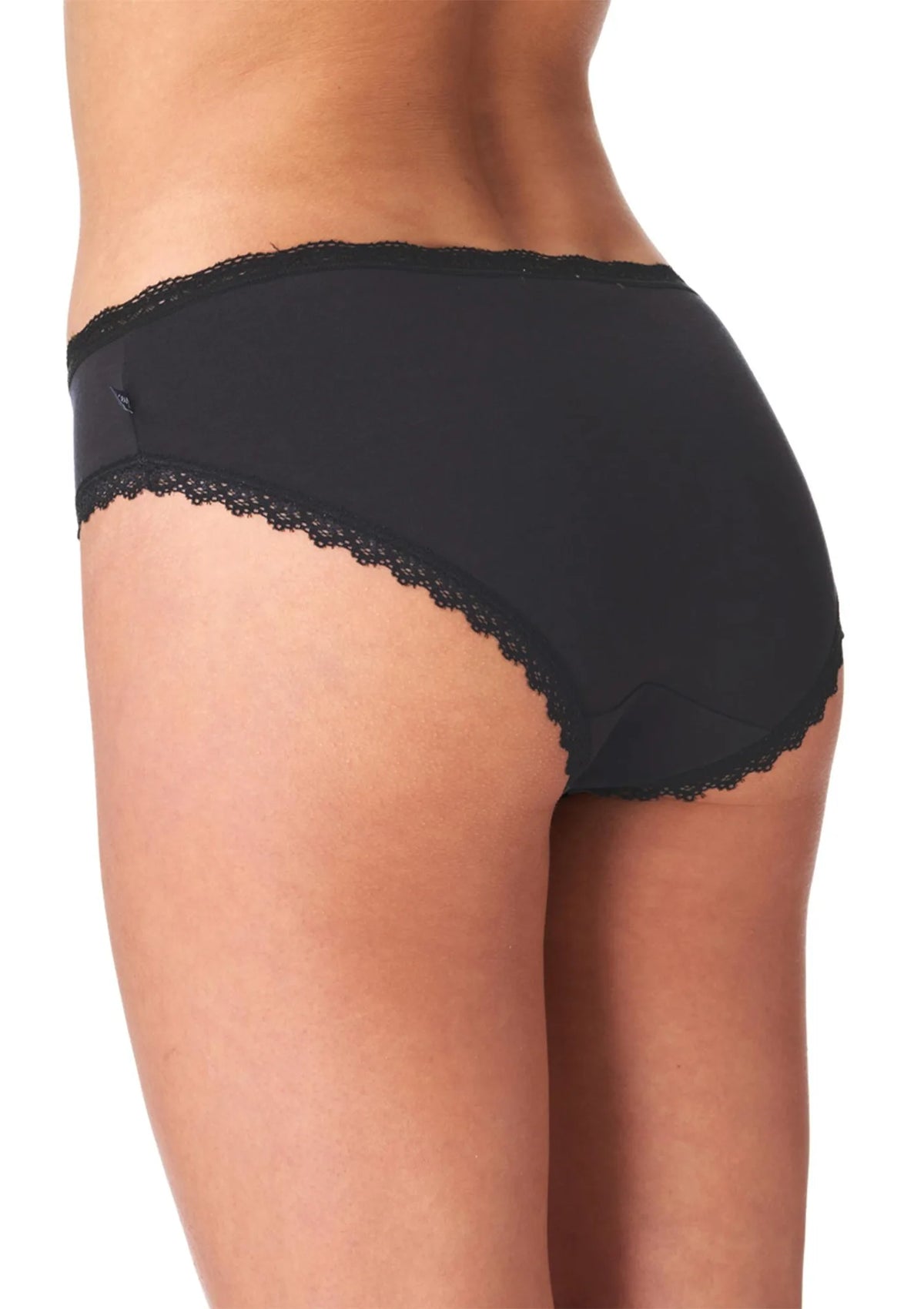 LPC 785 figi midi bikini dwupak, gładki i wzorzysty tył
