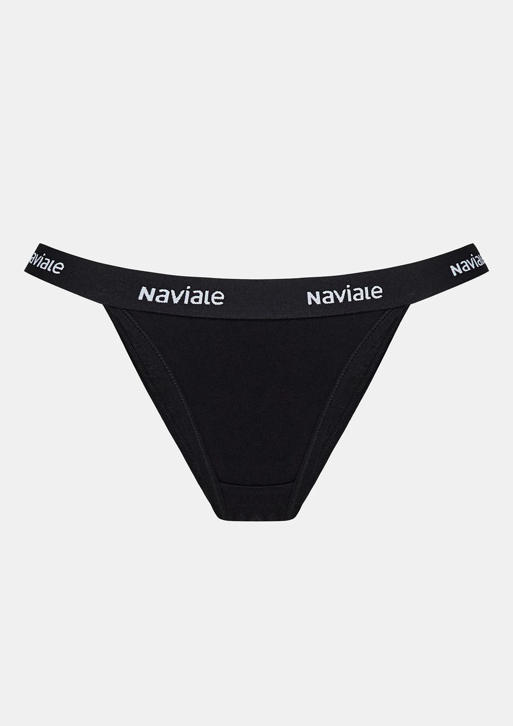 LU113-03 New York Naviale – figi damskie minimalistyczne czarne