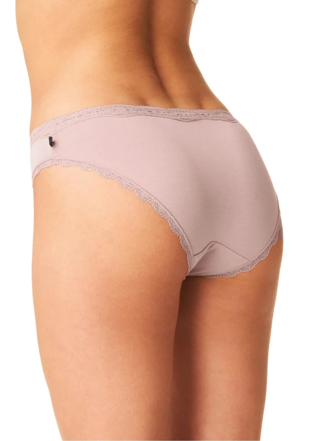 Key LPR 002 figi mini bikini beż z dzianiny bambusowej