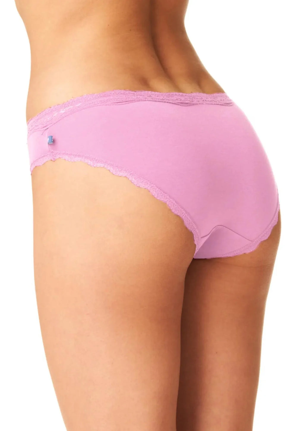 Key LPR 002 figi mini bikini różowe z dzianiny bambusowej