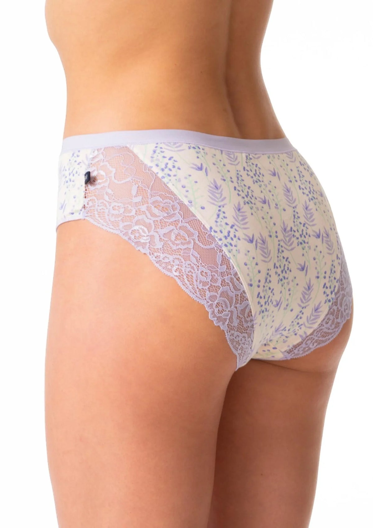 Key LPC 986 figi damskie midi bikini w kwiaty, 2 pack