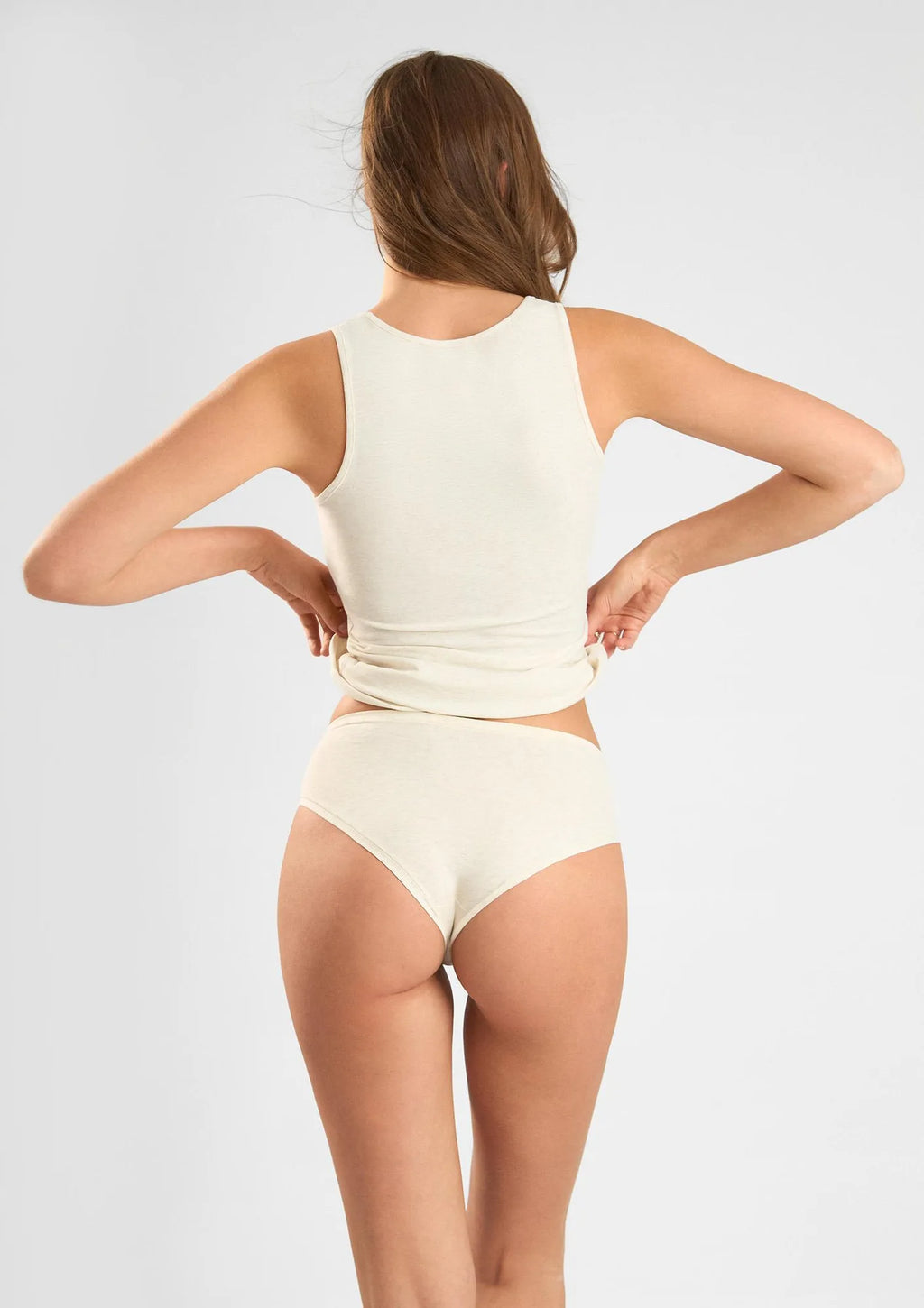 Figi Sielei Cotton 1449 z bawełny organicznej, wyższy stan ecru