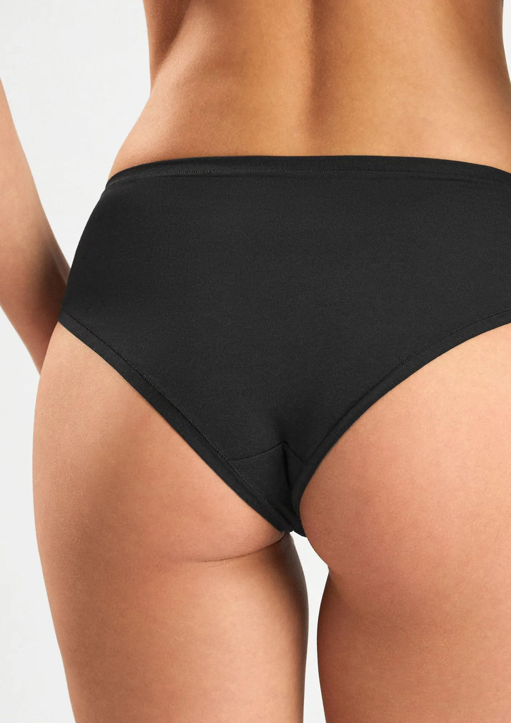 Figi Sielei Cotton 1449 z bawełny organicznej, wyższy stan czarne