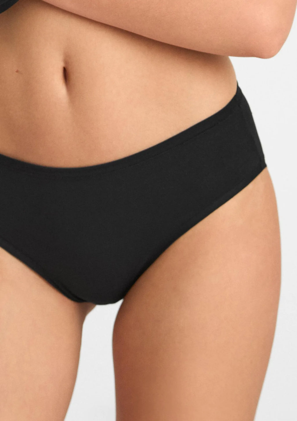 Figi Sielei Cotton 1449 z bawełny organicznej, wyższy stan czarne