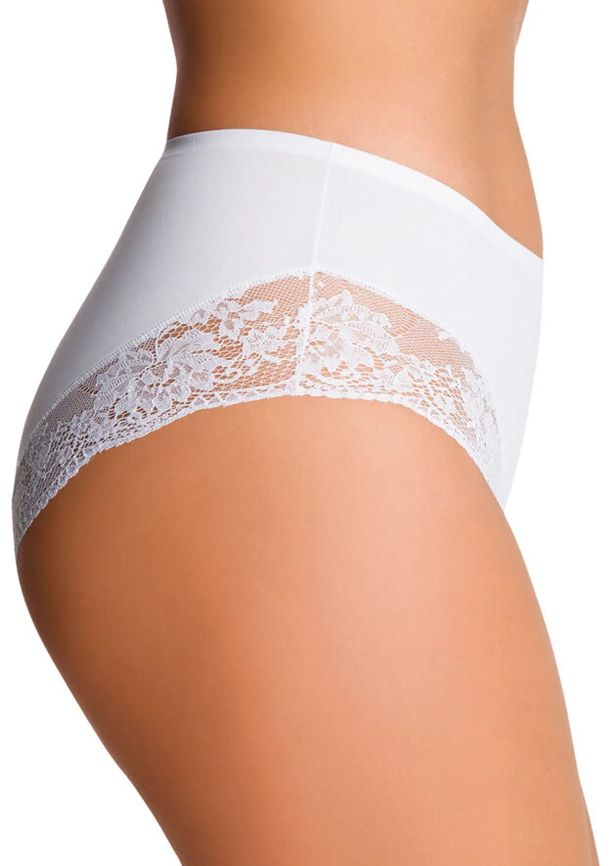 Nice: figi damskie z koronkowym wykończeniem