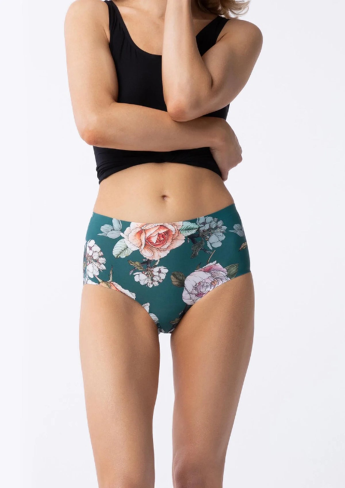 Figi z wysokim stanem Julimex Tea Rose Simple Maxi
