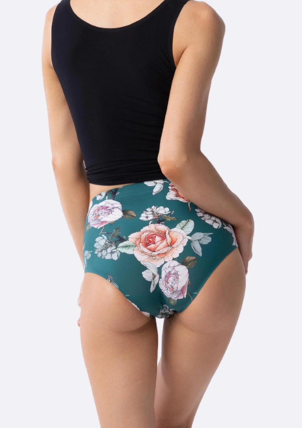 Figi z wysokim stanem Julimex Tea Rose Simple Maxi