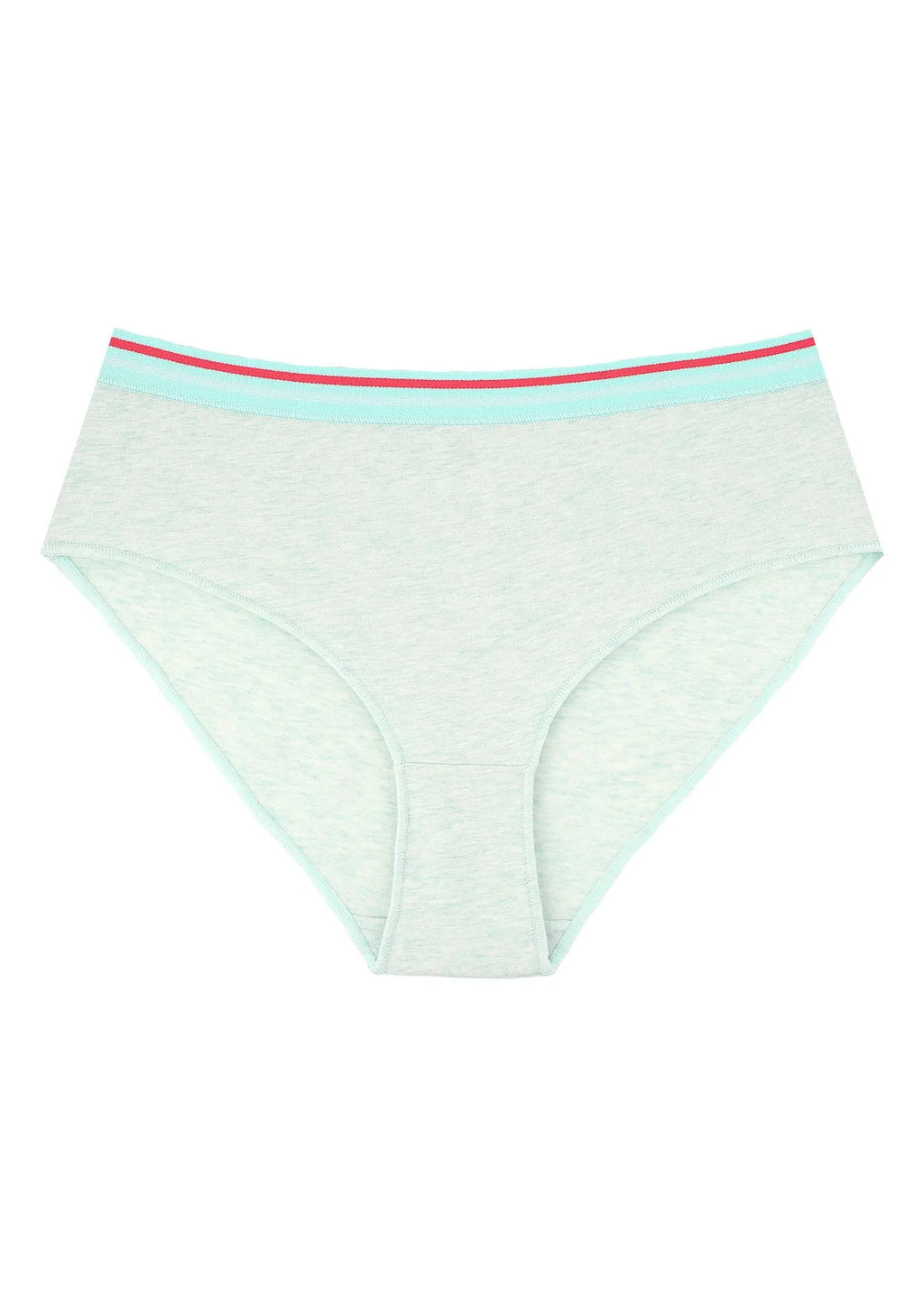 Figi bikini Key LPN 221 z gumką w paski, niski krój, 2 szt.