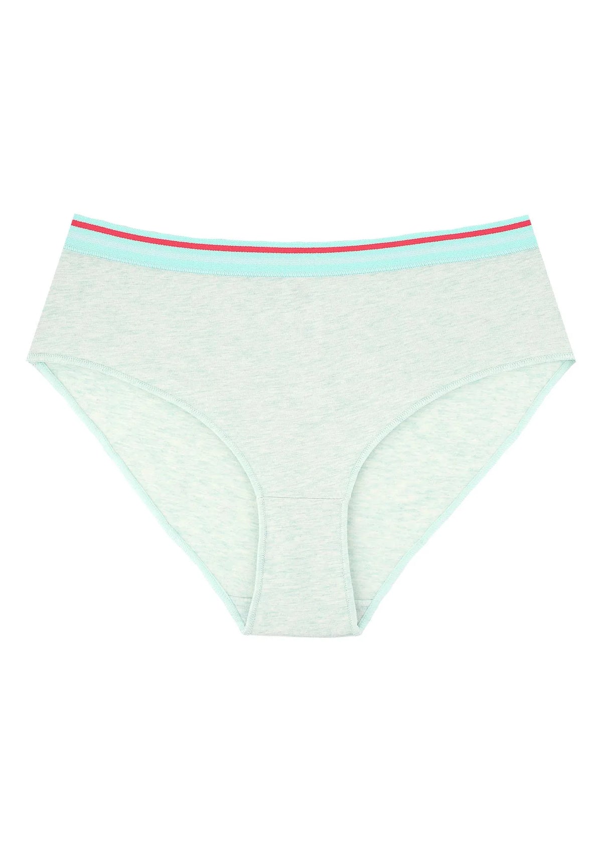 Figi bikini Key LPN 221 z gumką w paski, niski krój, 2 szt.