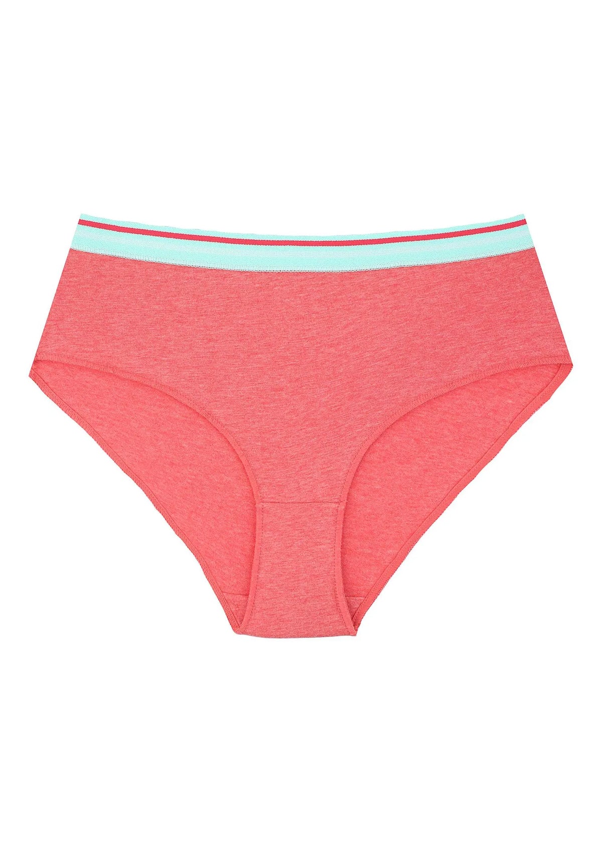 Figi bikini Key LPN 221 z gumką w paski, niski krój, 2 szt.
