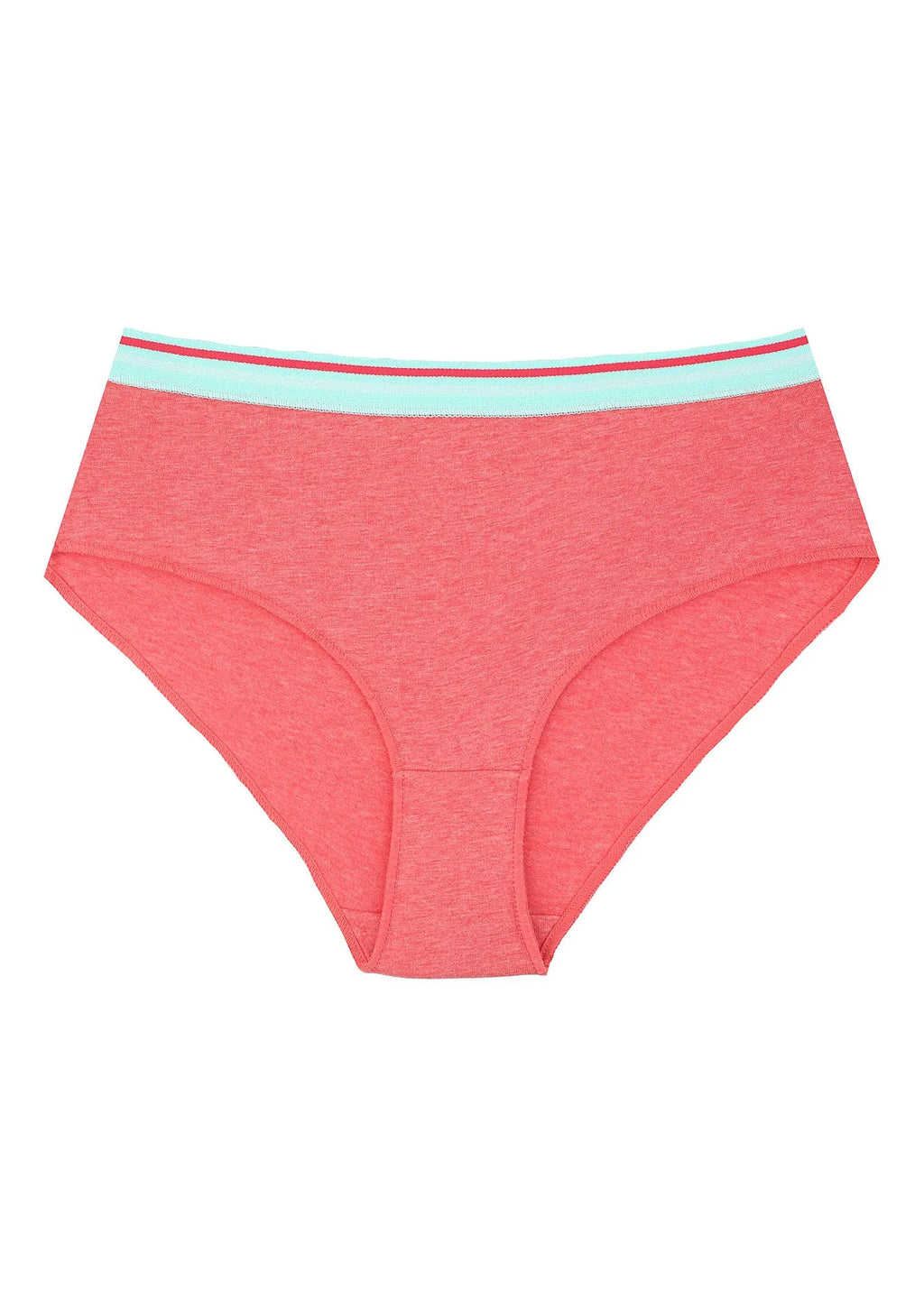 Figi bikini Key LPN 221 z gumką w paski, niski krój, 2 szt.