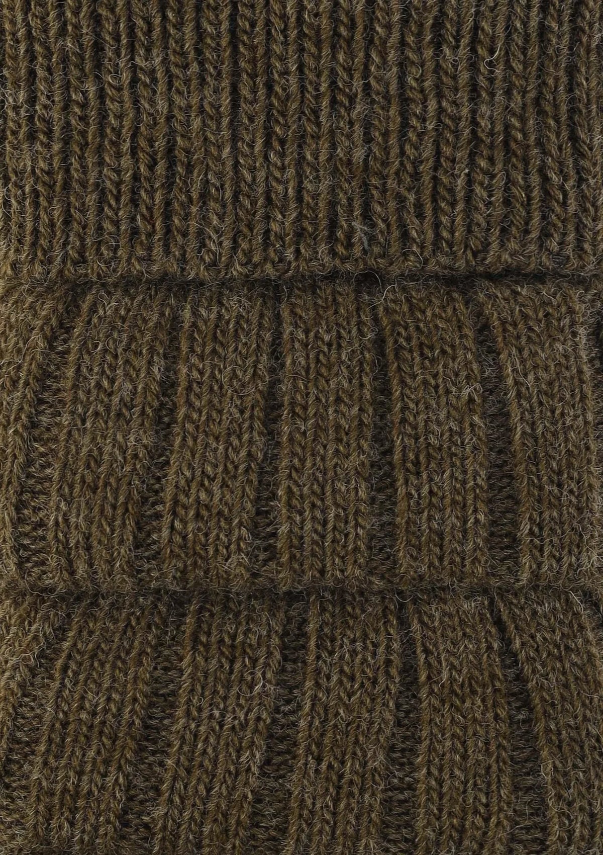 Getry damskie grube z wełną Cerber 0664 khaki