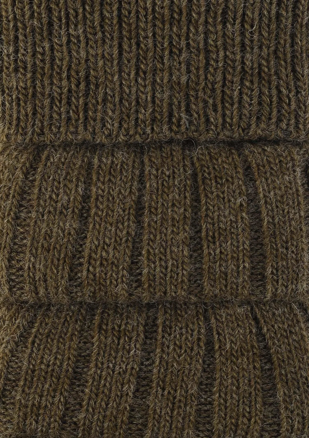 Getry damskie grube z wełną Cerber 0664 khaki