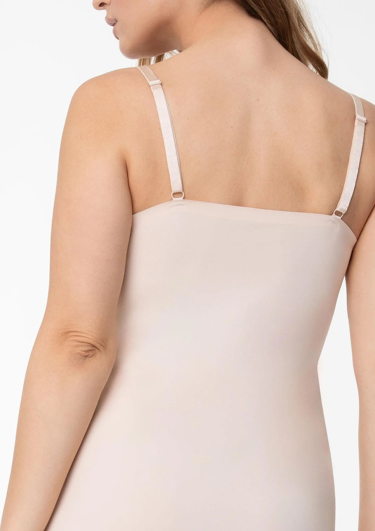 Soft&Smooth Slip Long halka damska wydłużona na ramiączkach