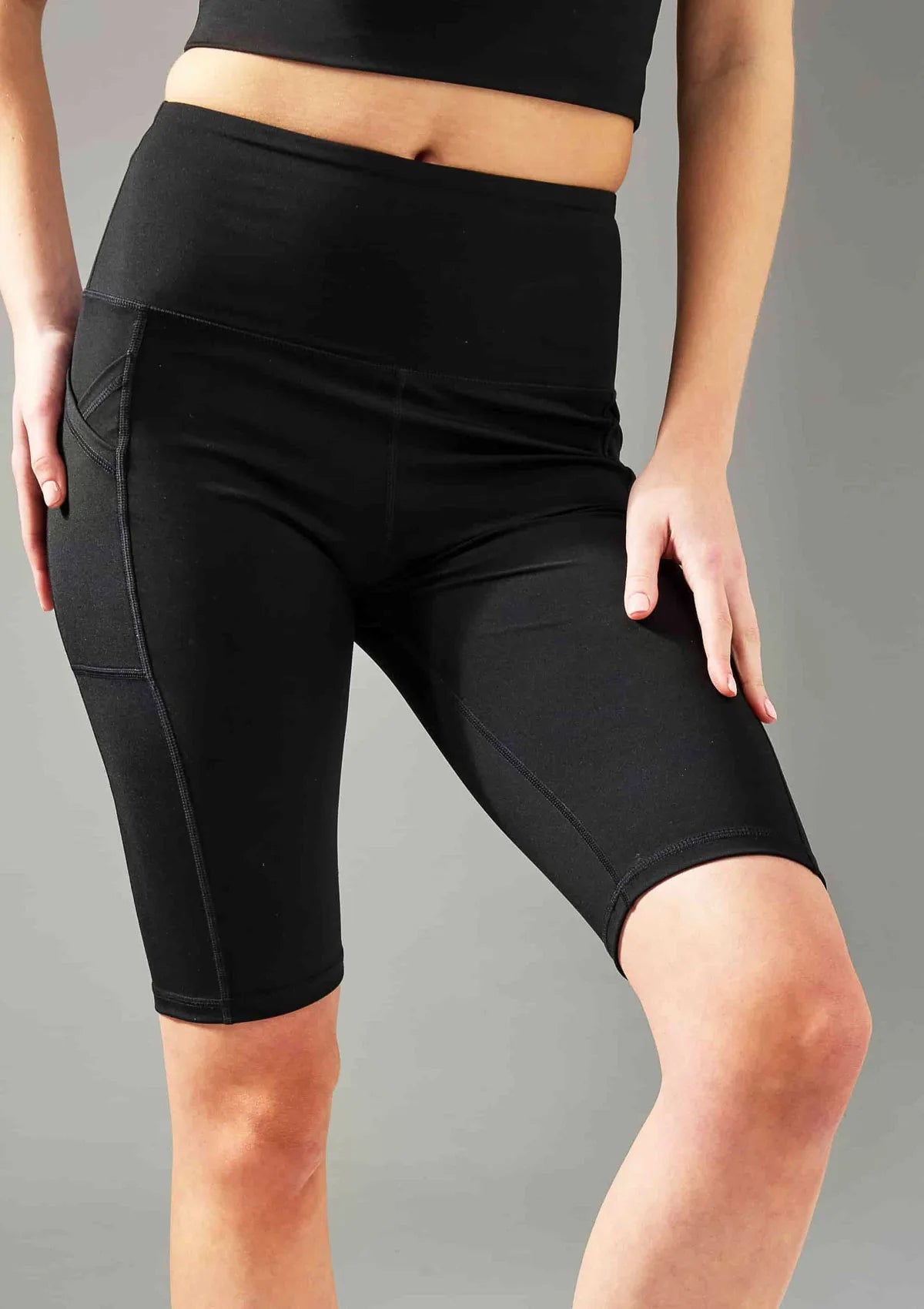 Legs L2005 kolarki damskie sportowe z kieszeniami